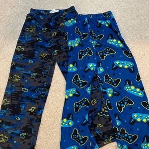 3/$15 - 2 Pair Cuddl Duds Pajama Lounge Pants, sz 8